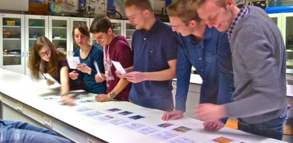 studenten reflecteren