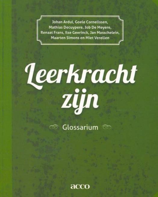 leerkracht zijn boek